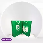 ساک دستی تبلیغاتی مقوایی ۲۵۰ گرم