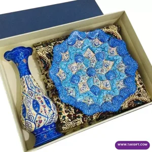 مینا و پارچه فیروزه