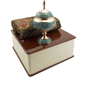 ست تبلیغاتی شکلات خوری فیروزه کوبی و ترمه افشاری (پرنیان فیروزفام)