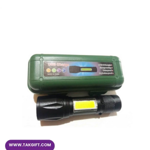 چراغ قوه تبلیغاتی سه حالته شارژی