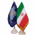 پرچم تبلیغاتی رومیزی پایه سنگی