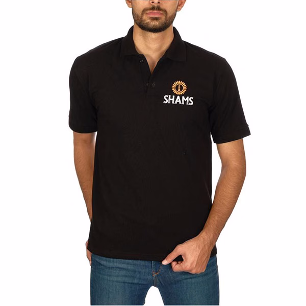 مشکی تیشرت تبلیغاتی مشکی - Image 1