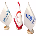 پرچم تبلیغاتی رومیزی پایه سنگی - Image 2