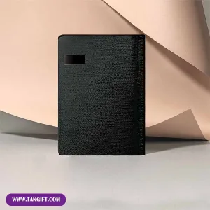 نمایی روبه رو سررسید چرم سپیدار(فنری)
