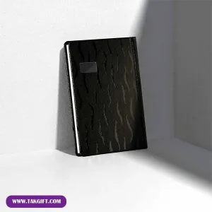 نمای روبه رو سررسید چرم موج (فنری)