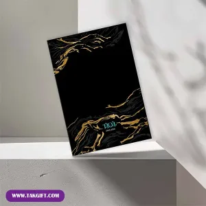 نمای روبه رو از سررسید سلفون کاردینا
