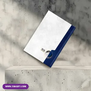 نمای روبه رو از سررسید سلفون آران (فنری)
