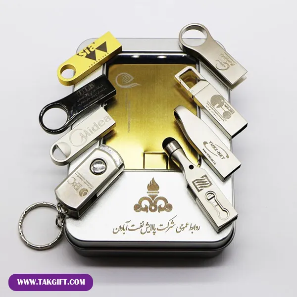 فلش شرکت پالایش نفت فلش تبلیغاتی با چاپ اختصاصی شرکت نفت آبادان