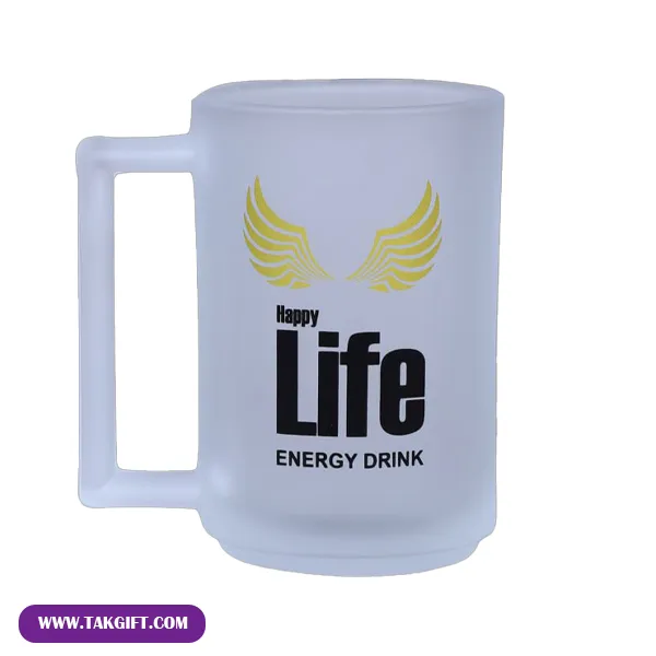 لیوان یخی-کد 130 نمای روبه رو از لیوان یخی تبلیغاتی کد 130