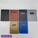 دفترچه یادداشت تبلیغاتی سایز بزرگ در6 رنگ متنوع