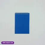 دفرتچه یادداشت تبلیغاتی رنگ آبی