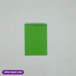 دفرتچه یادداشت تبلیغاتی رنگ سبز