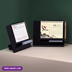 تقویم رومیزی تبلیغاتی 1405 آیهان از نمای روبه رو