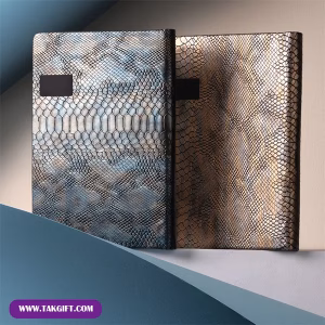 سررسید اروپایی و رقعی چرم تبلیغاتی توسکا