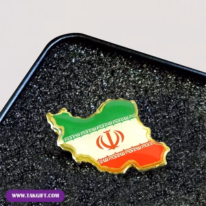 بج سینه پلی استری تبلیغاتی طرح نقشه ایران