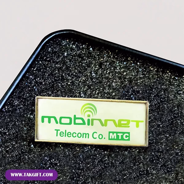 بج سینه-پلی استری-mobinnet نمونه بج سینه تبلیغاتی پلی استری شرکت mobinnet