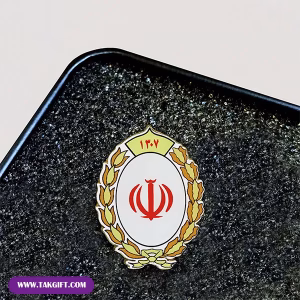 نمونه بج سینه بانک ملی ایران