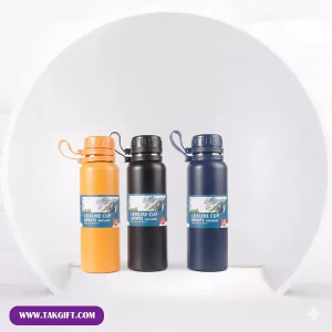 فلاسک تبلیغاتی درب دار کوهنوردی vacuum cup