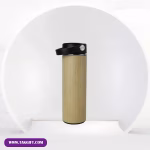 فلاسک تبلیغاتی tw رنگ گندمی