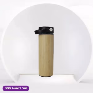 فلاسک تبلیغاتی tw رنگ گندمی